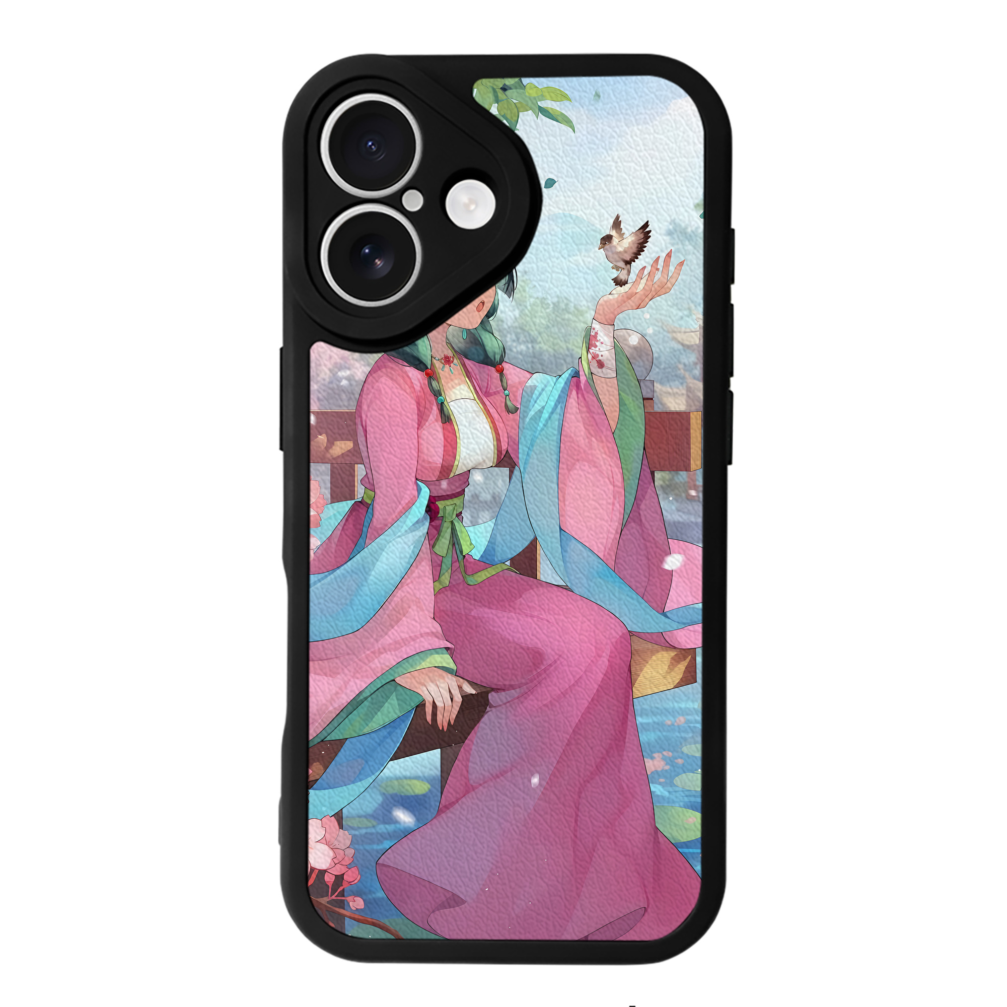 （画像用） 薬屋のひとりごと The Apothecary Diaries 【iPhone 16シリーズ対応】シリコンスマホケース（レザー調） 材質：シリコン